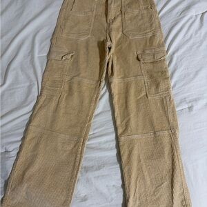 BP Tan Corduroy Cargo Pants